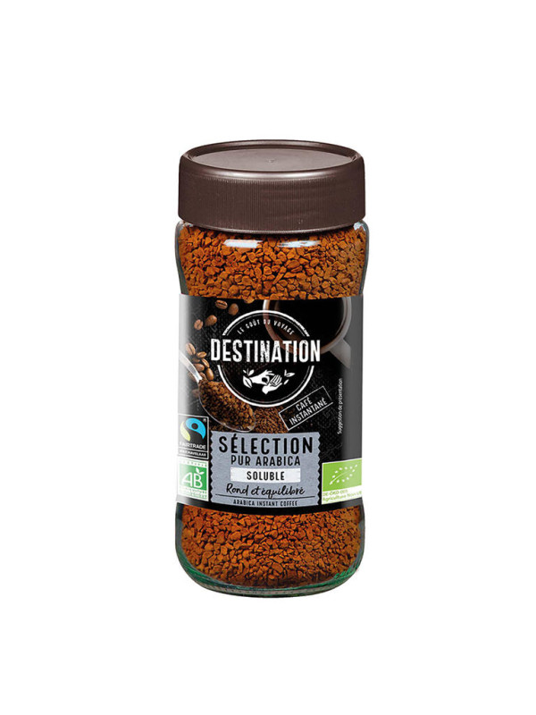 CAFE SOLUBLE ARABICA 100GR BIO - DESTINATION