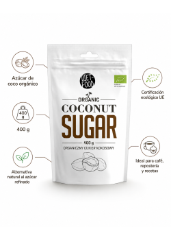 AZÚCAR DE COCO 400GR - DIET FOOD - 5901549275605