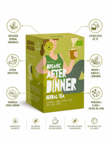 **INFUSION HERBAL AFTER DINNER 20 BOLSITAS BIO - DIET FOOD - 5903933644219