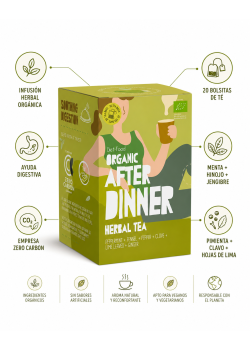 **INFUSION HERBAL AFTER DINNER 20 BOLSITAS BIO - DIET FOOD - 5903933644219