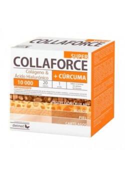 COLLAFORCE SUPER + CURCUMA 20 SOBRES - DIETMED - 5605481112492
