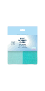 BAYETA DE MICROFIBRA 100% RECICLADA 2 UNIDADES BLUE DOLPHIN - DIVINE GENIUS - 8437027285066