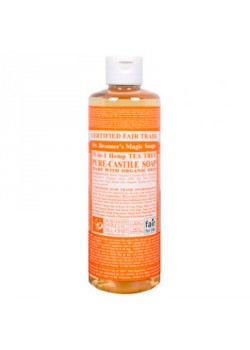 JABON LIQUIDO PURO DE CASTILLA ARBOL DEL TE 475ML BIO - DR. BRONNER'S - 018787244258