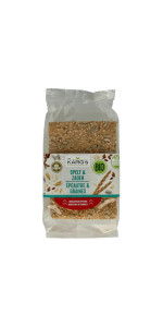 CRACKERS ESPELTA CON SEMILLAS 200GR BIO - DR KARGS - 4033634303144