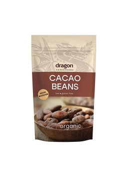 CACAO BEANS 200G BIO - DRAGON SUPERFOODS - 3800225476027