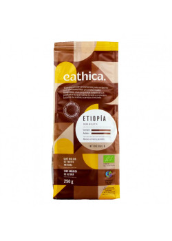 CAFÉ EATHICA DE ALTURA ETIOPÍA MOLIDO BIO 250G - EATHICA - 8436007107237