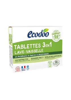 LAVAVAJILLAS MAQUINA TABLETA 30 X 12GR - ECODOO - 3380380097119