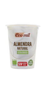 POSTRE VEGETAL ALMENDRA 370GR BIO - ECOMIL - 8436542199230