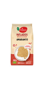 AMARANTO HINCHADO 100GR BIO - EL GRANERO INTEGRAL - 8422584091557