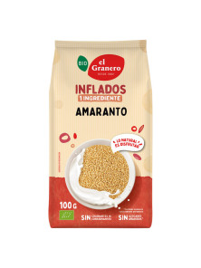 AMARANTO HINCHADO 100GR BIO - EL GRANERO INTEGRAL - 8422584091557