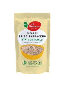 COPOS DE TRIGO SARRACENO SIN GLUTEN 450GR BIO - EL GRANERO INTEGRAL - 8422584091519