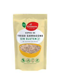 COPOS DE TRIGO SARRACENO SIN GLUTEN 450GR BIO - EL GRANERO INTEGRAL - 8422584091519