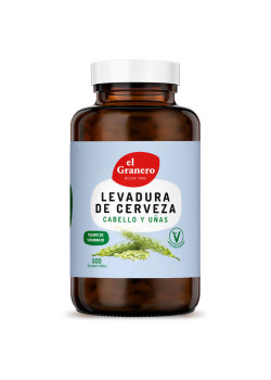 LEVADURA DE CERVEZA 500 COMPRIMIDOS 400MG - EL GRANERO INTEGRAL - 8422584031058