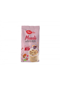 MUESLI CON FRUTOS ROJOS SIN GLUTEN 375GR BIO - EL GRANERO INTEGRAL - 8422584091434