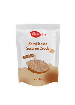 SEMILLAS DE SESAMO CRUDO 400GR BIO - EL GRANERO INTEGRAL - 8422584018370