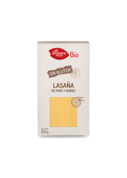 **LAMINAS LASAÑA 250GR BIO - EL GRANERO INTEGRAL - 8422584088304