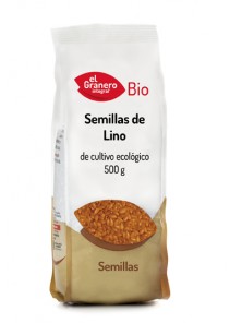 SEMILLAS DE LINO BIO 500GR - EL GRANERO INTEGRAL - 8422584018851