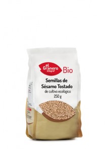 SESAMO TOSTADO BIO 250GR - EL GRANERO INTEGRAL - 8422584018615