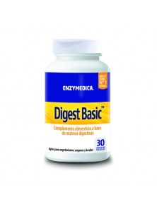 DIGEST BASIC 30 CAPSULAS - ENZYMEDICA - 670480130520