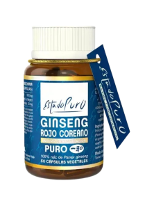 GINSENG ROJO COREANO 50 CAPSULAS - ESTADO PURO