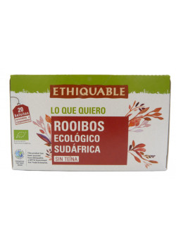 INFUSIÓN ROOIBOS BIO 20 BOLSITAS - ETHIQUABLE - 3760091729965