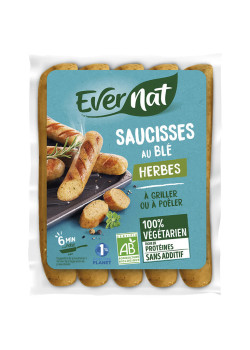 SALCHICHAS DE HIERBAS 200GR BIO - EVERNAT - 3396410254056