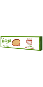 ESPAGUETIS DE ARROZ INTEGRAL 340GR BIO - FELICIA - 8032804436121