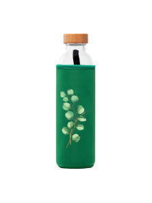 BOTELLA FLASKA TAPON ROSCA Y FUNDA NEOPRENE SIEMPRE VERDE 750ML - FLASKA - 3830053625397
