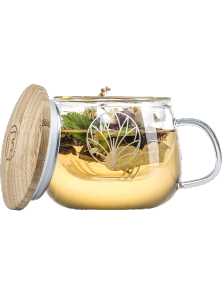 TAZA CON INFUSIONADOR DE CRISTAL ANGELICA - FLASKA - 3830053624857