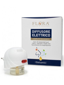 DIFUSOR ELÉCTRICO BALSÁMICO CON RECARGA 25ML - FLORA LABORATORI DI NATURA - 8019359013601