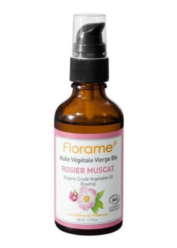 ACEITE VEGETAL DE ROSA MOSQUETA 50ML - FLORAME - 3516170021655