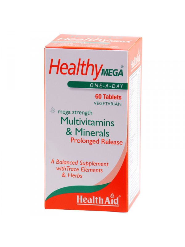 HEALTHY MEGA 60 COMPRIMIDOS - HEALT AID - 5019781014255