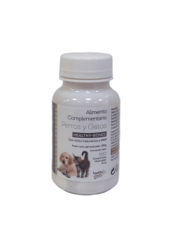 **ARTICULACIONES HEALTHY BONES 100 COMPRIMIDOS MASTICABLES - HEALTHY PETS - 8431081800074