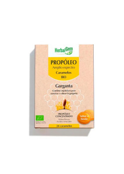 CARAMELOS PROPOLEO 24 UNIDADES BIO - HERBALGEM - 5425009103562