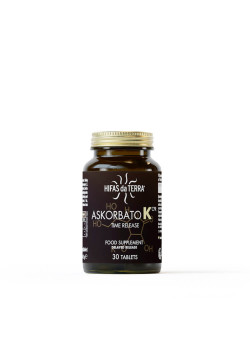 ASKORBATO K VIT C TIME RELEASE 1400MG 30 COMPRIMIDOS - HIFAS DA TERRA - 8436561602193