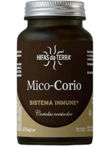 HIFAS DA TERRA MICO CORIO + VITAMINA C 70 CAPSULAS - HIFAS DA TERRA