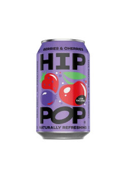 REFRESCO DE MORAS Y CEREZAS 33 CL. - HIP HOP - 5060512671926