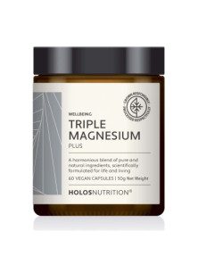 TRIPLE MAGNESIUM PLUS 60 CAPSULAS - HOLOSNUTRICION - 8437027277047