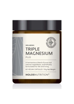 TRIPLE MAGNESIUM PLUS 60 CAPSULAS - HOLOSNUTRICION - 8437027277047