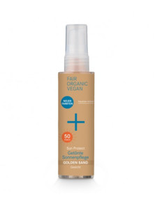 CREMA SOLAR FACIAL CON COLOR DORADO SPF50 - I + M - 4037904232363