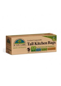 BOLSA DE BASURA COMPOSTABLE 49,2 LITROS - IF YOU CARE - 770009250651