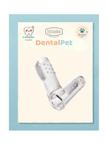 CEPILLO DENTAL MASCOTAS DENTALPET 2UDS IRISANA - IRISANA - 7426772709751