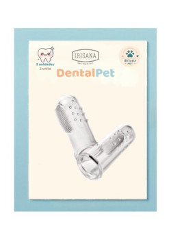 CEPILLO DENTAL MASCOTAS DENTALPET 2UDS IRISANA - IRISANA - 7426772709751