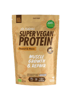 SVF PROTEIN PEANUT MACA 350GR BIO - ISWARI - 5600872801948