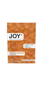 ENERGY WAVE (GINSENG), 60 GUMMIES - JOY + SUPPLEMENTS - 8422584050004