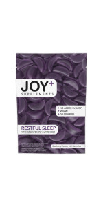 RESTFUL SLEEP (MELATONINA, LAVANDA) 60 GUMMIES - JOY + SUPPLEMENTS - 8422584050028