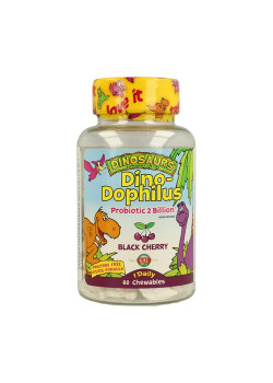 DINODOPHILUS 60 DINOS MASTICABLES SABOR CEREZA - KAL - 021245502005