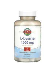 L-LYSINE 1000MG 100 COMPRIMIDOS - KAL - 021245805144