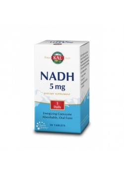 **NADH 5MG 30 COMPRIMIDOS - KAL - 021245834007