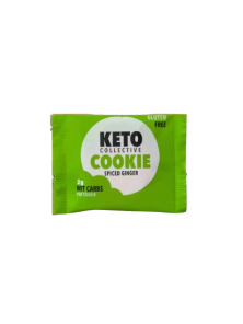 KETO COLLECTIVE COOKIE JENGIBRE ESPECIADO 30GR BIO - KETO COLLECTIVE - 5060823510204
